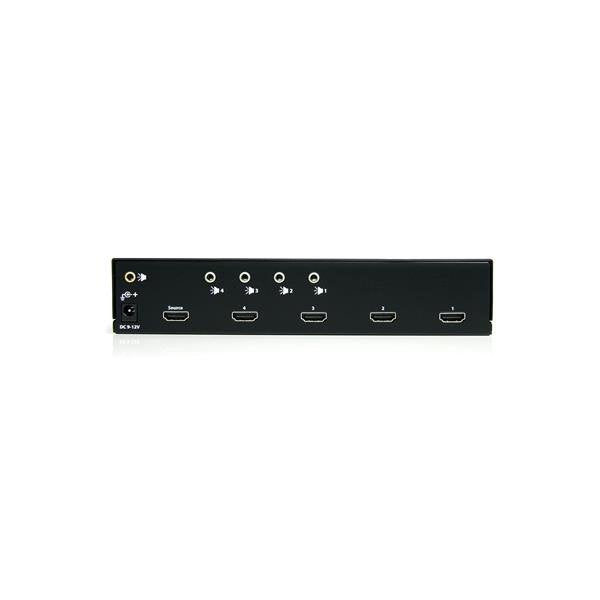 Startech Videosplitter Hdmi 4puertos Amplificador De SeaAl 1920x1200 1080p
