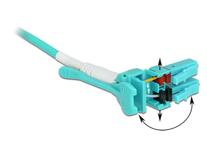Delock Cable Lichtwellenleiter Lc > Lc Multimode Om3 Uniboot 3 M