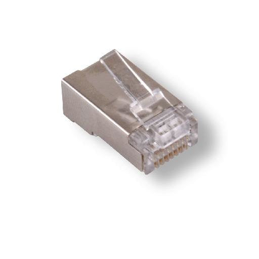 100 X Rj45 Cat 6 Connector