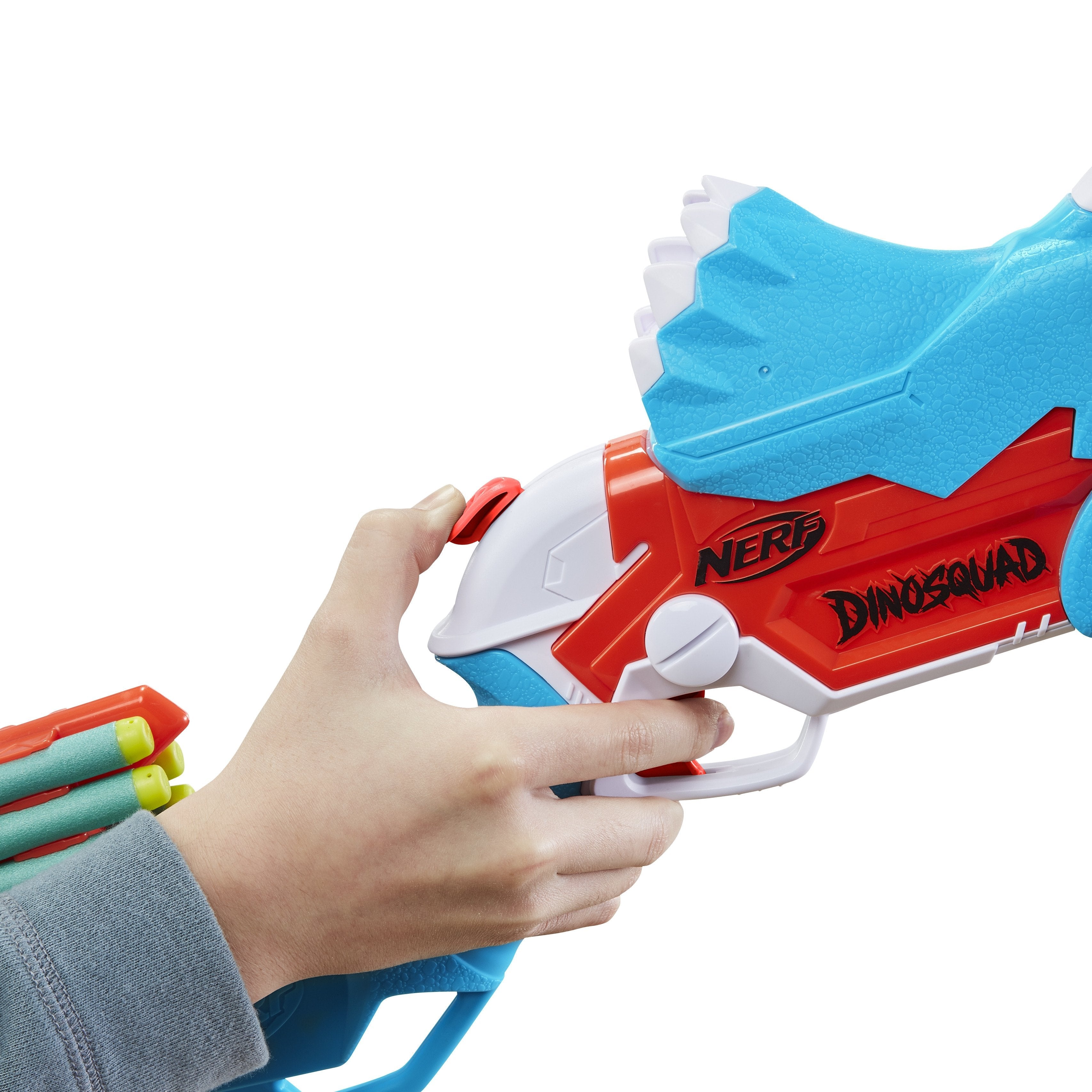 Pistola Nerf Hasbro Nerf Dinosquad Tricera Blast,  F0803eu4