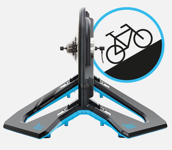 Garmin Tacx Neo 2t Smart T2875 - Direct Drive Cycletrainer - Black Blue