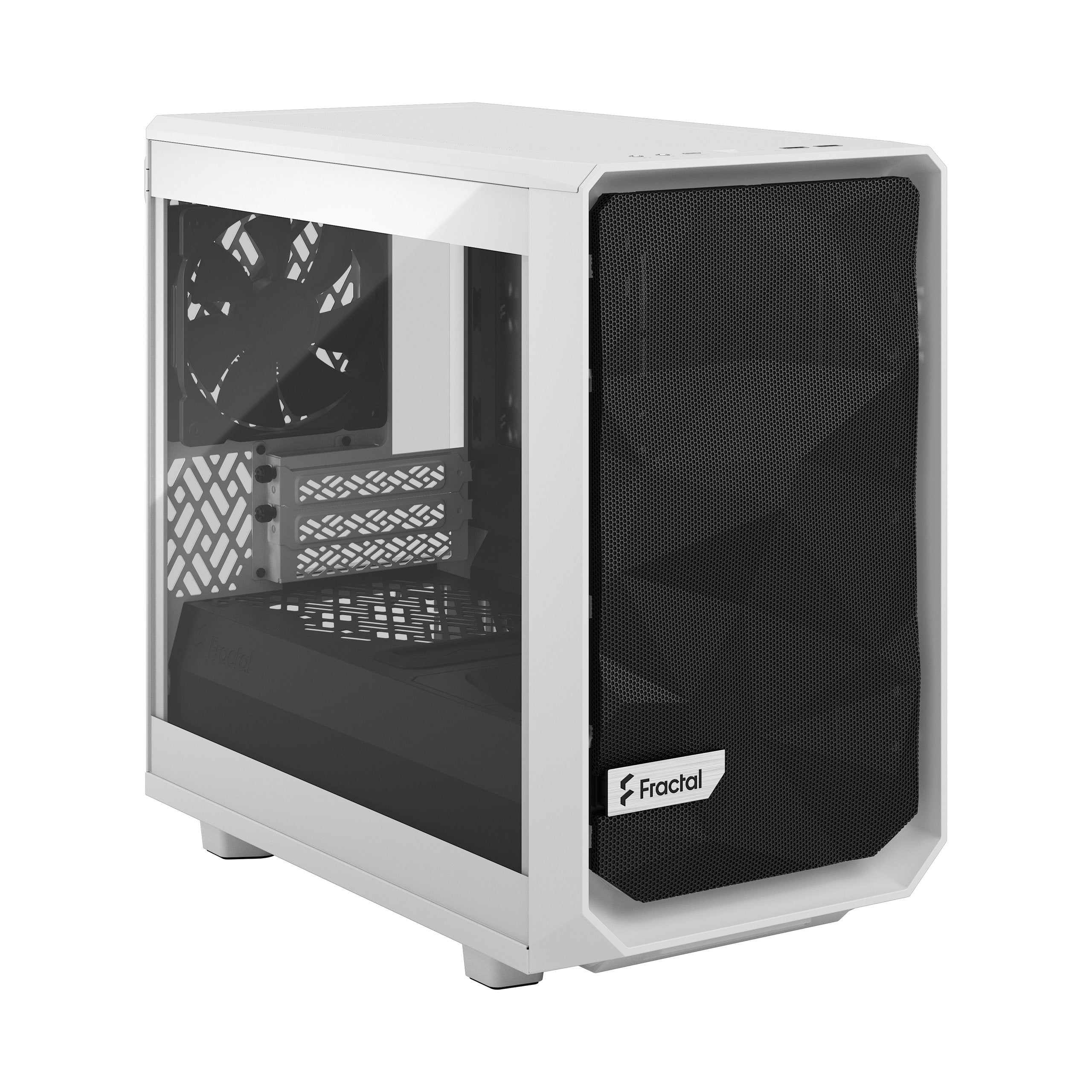 Caja Pc Fractal Design Meshify 2 Nano Blanca Tg Clear Tint Fd-C-Mes2n-02