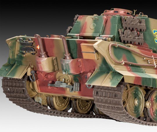 EAN 4009803032498 - Revell Tiger II Ausf.B (Henschel Turr) Tank model 1:35 imagen 4