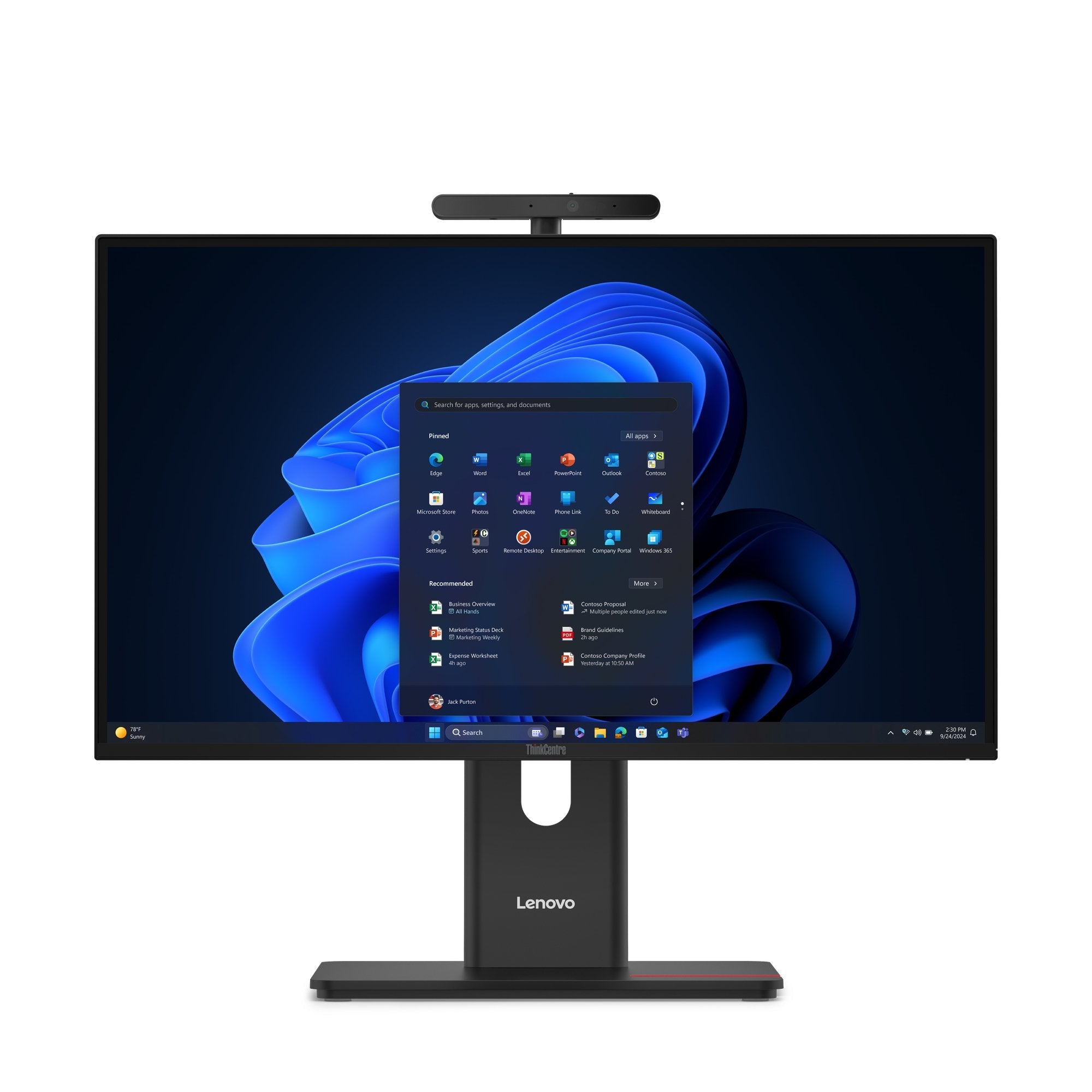EAN 199271503065 - Lenovo ThinkCentre M90a Gen 6 Intel Core Ultra 5 235 60,5 cm (23.8") 1920 x 1080 Pixeles PC todo en uno 32 imagen 1