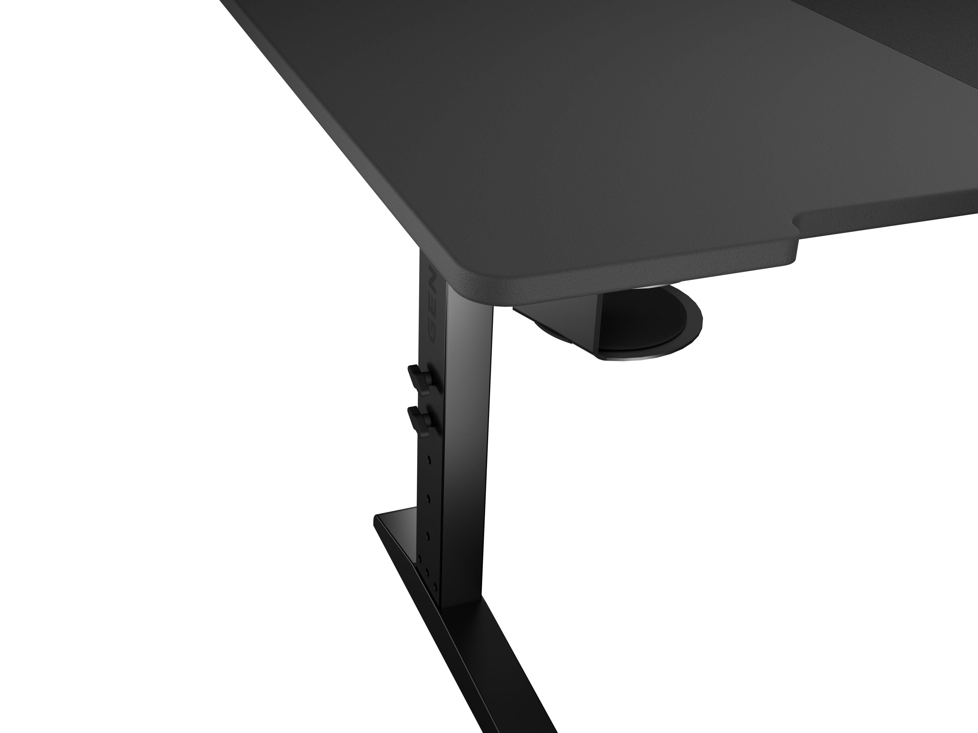 Mesa Gaming Genesis Holm Modular 180 Rgb Negro 180x75 Cm