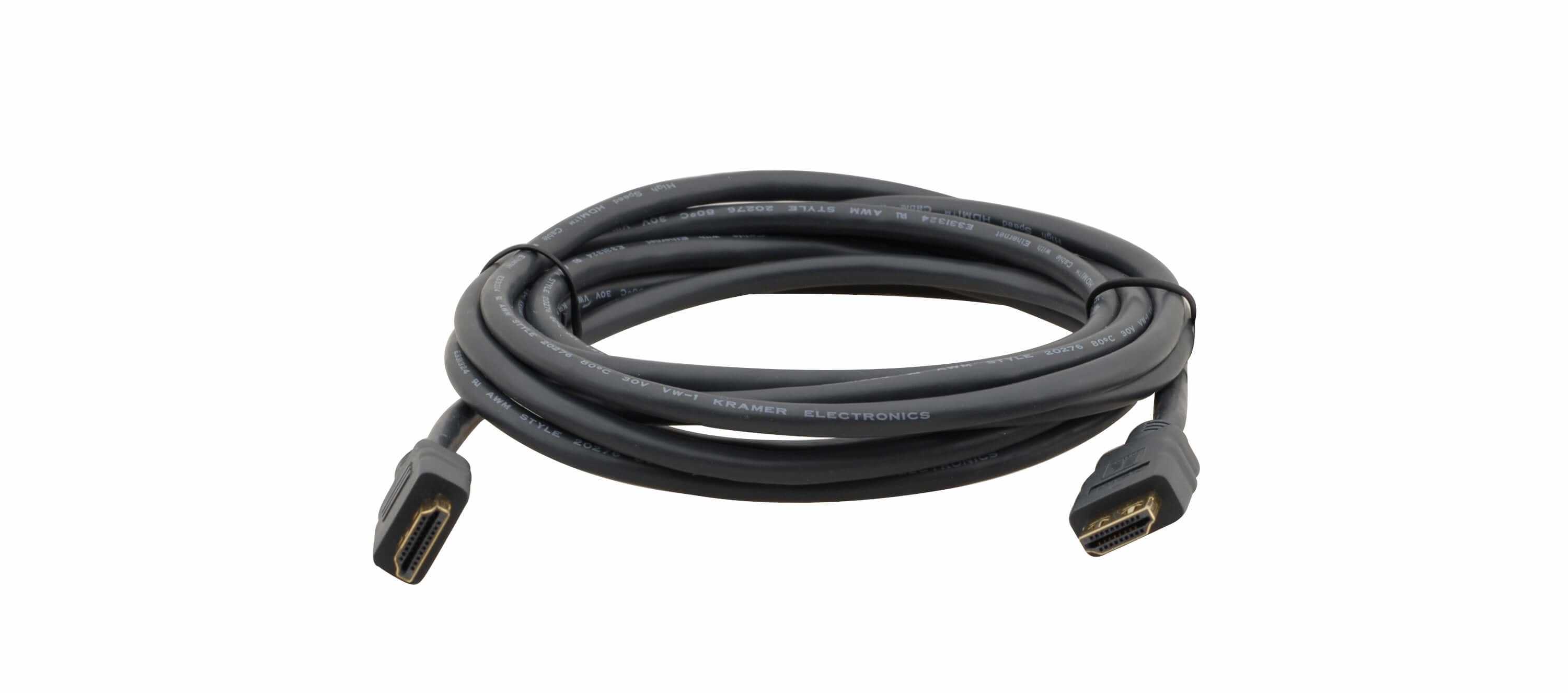 EAN 7291063048716 - Kramer Electronics C−MHM/MHM cable HDMI 1,8 m HDMI tipo A (Estándar) Negro imagen 1