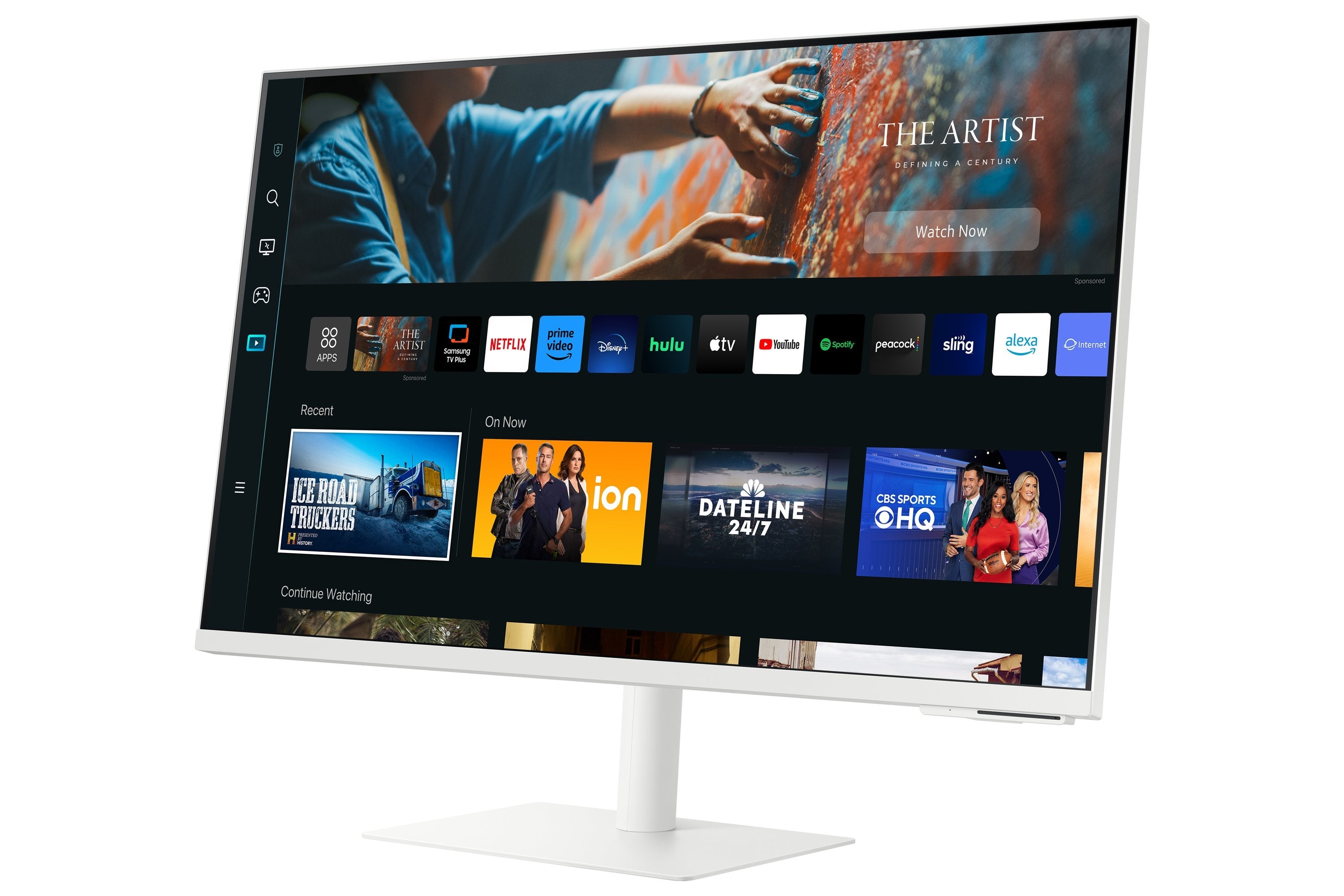 Monitor Samsung Smart S27cm703uu - 27.0"  Va  4k  60 Hz  Hdmi 2.0, Usb-C  Hdr  Glosniki 2 X 5 W  Pivot, Pochyl, Wysokosc  Vesa 100
