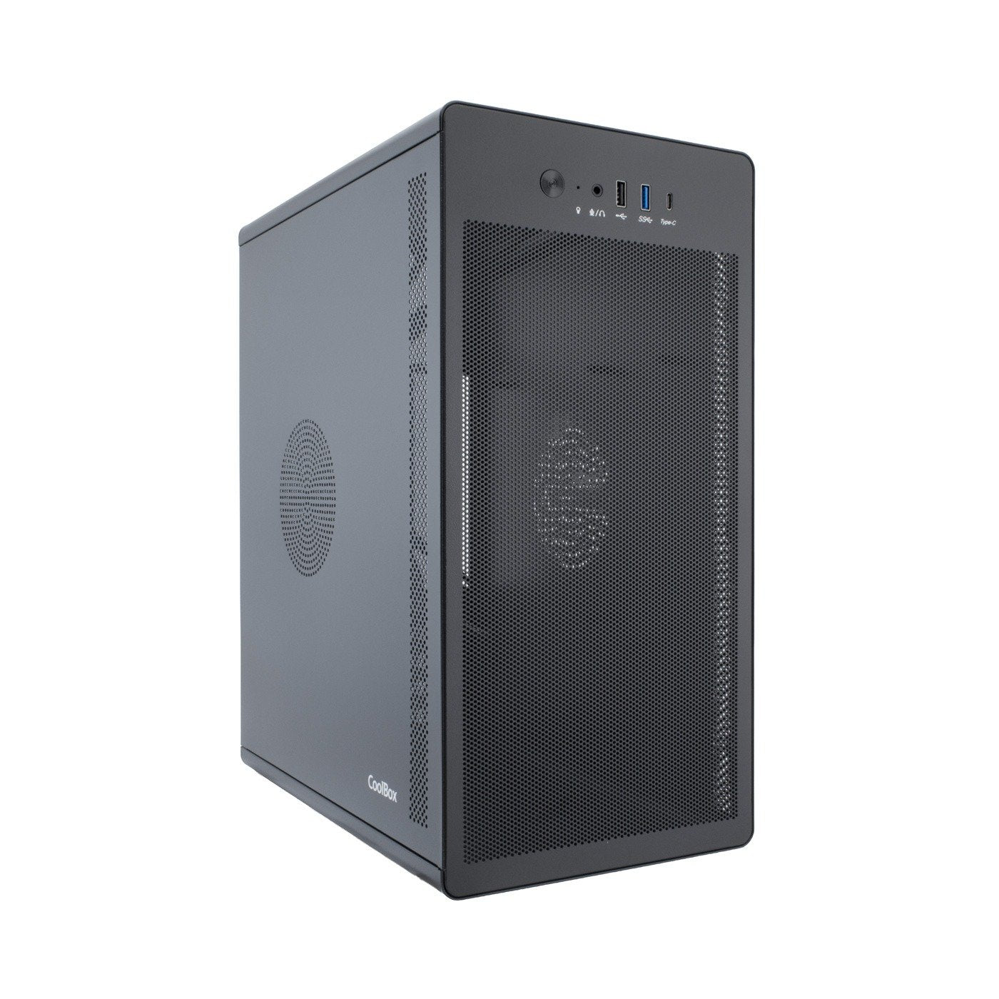 Caja Semitorre Atx M100 Negro Coolbox
