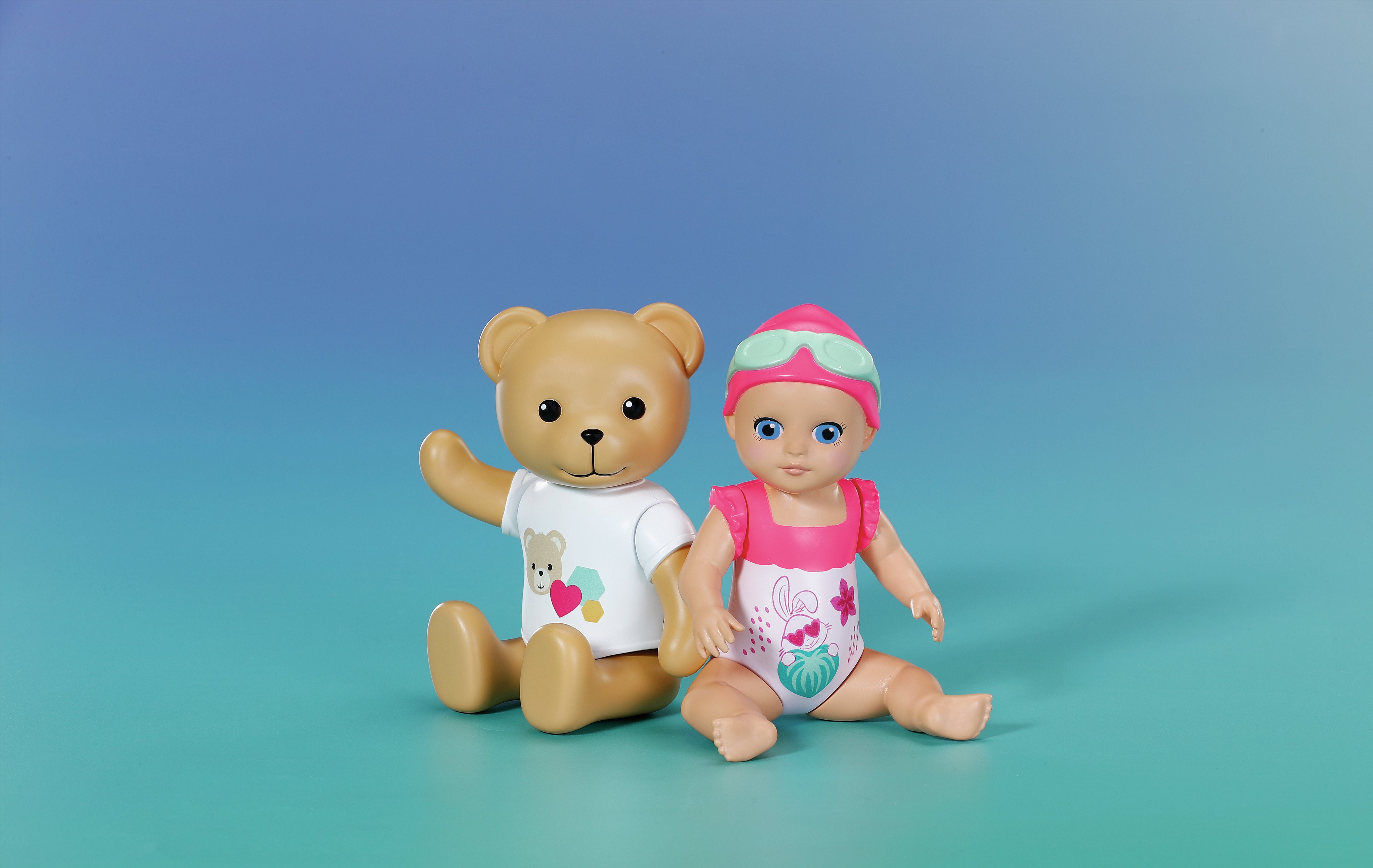 Zapf Creation Baby Born® Splish Splash Teddy, Figura De Juguete   839140