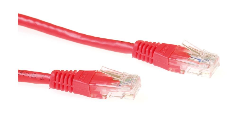 EAN 5704174045175 - Microconnect B-UTP603R-B cable de red Rojo 3 m Cat6 U/UTP (UTP) imagen 1