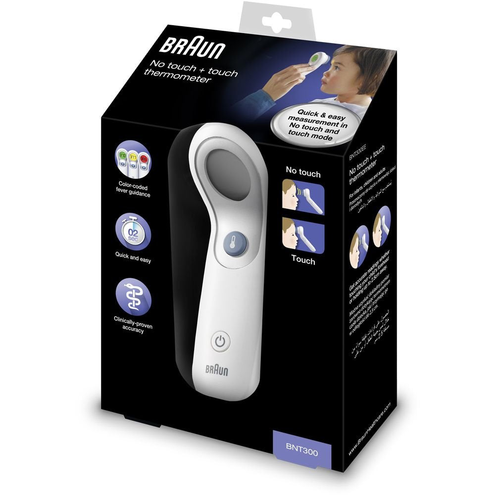 Termómetro Infrarrojo Braun Bnt300