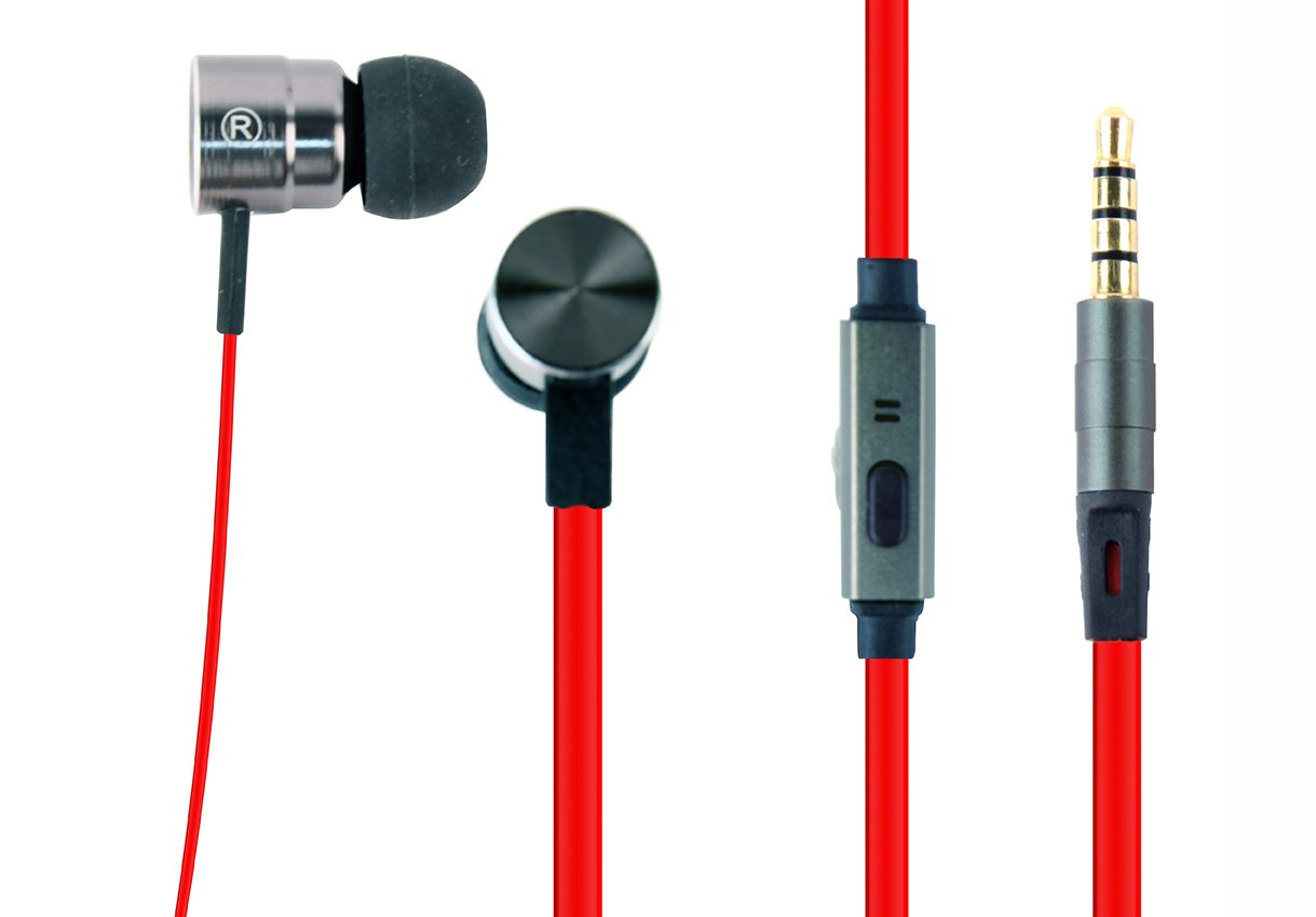 Gembird Mhs-Ep-Lhr Auricular Y Casco Auriculares Dentro De Oído Negro, Naranja