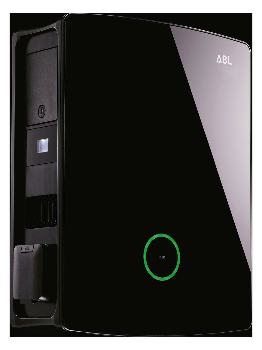 Abl E-Mobility Wallbox Em4 Twin, Extensor Reev Ready, 22kw Negro, Trifásico, Wifi, Bluetooth, Lte, Contador De Energía Mid 100000183