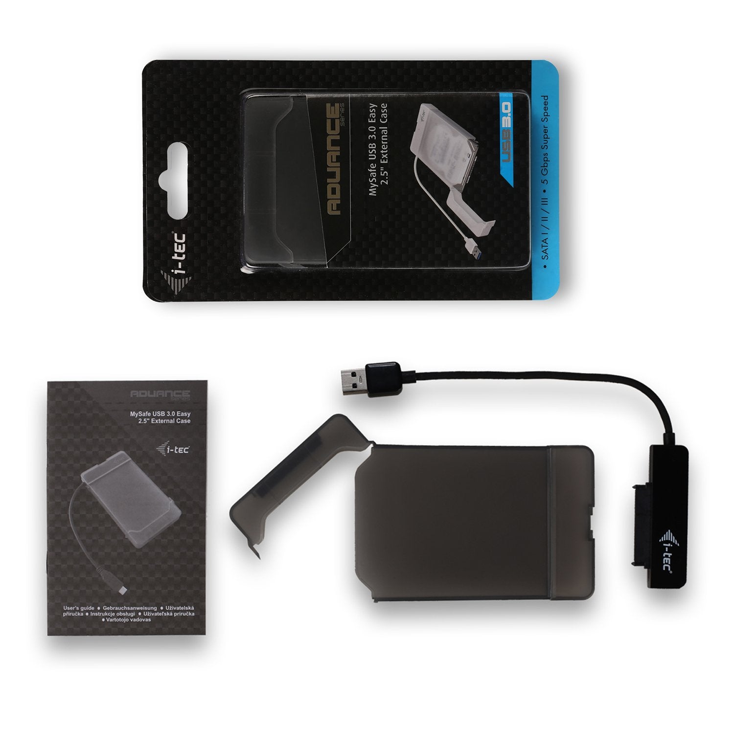 I-Tec Mysafe Carcasa Disco Duro 2.5" Sata A Usb 3.0