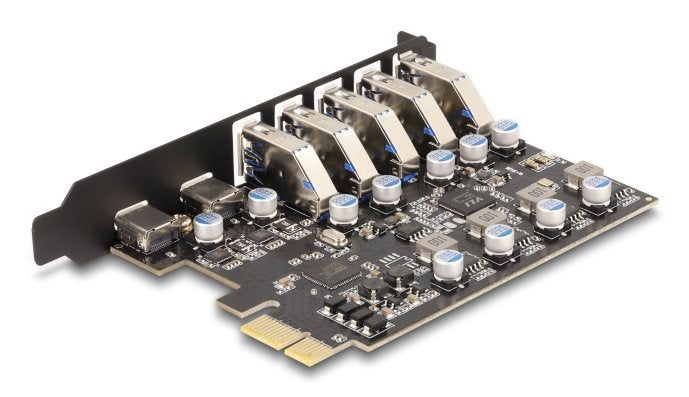 Delock Usb 5 Gbps Pci Express X1 Tarjeta A 5 X Extern Typ-A