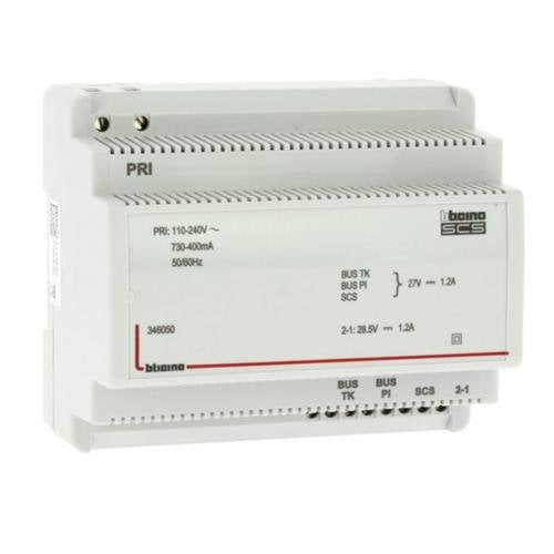 Bticino 346050 Netzgert 2-Draht M.Videoadapter F.Verteilereinbau 6te Din