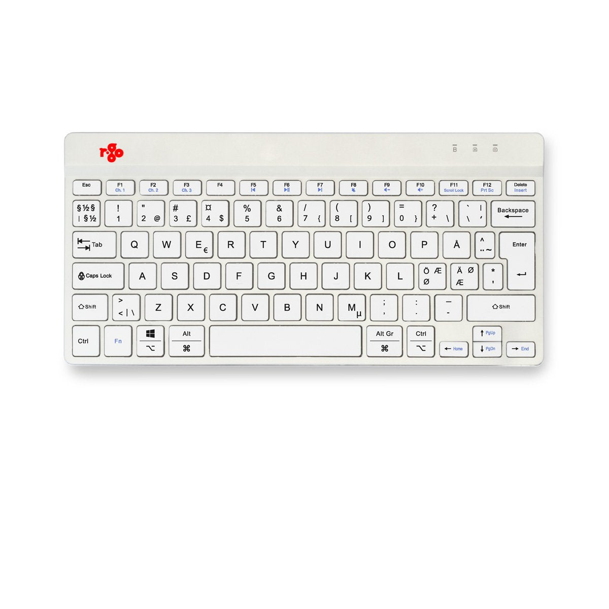 EAN 8719274492078 - R-Go Tools RGOCONDWLWH teclado Oficina Holandés imagen 7