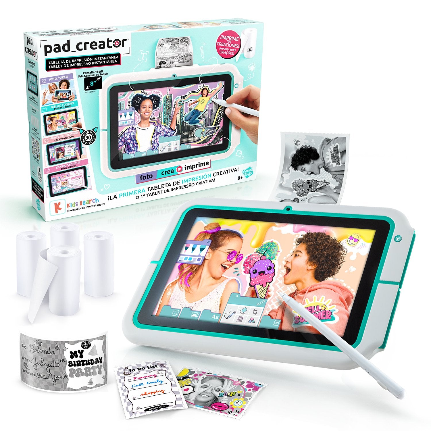 EAN 3555801706233 - Canal Toys Studio Creator Instant Print Pad Creator Tableta para niños imagen 3