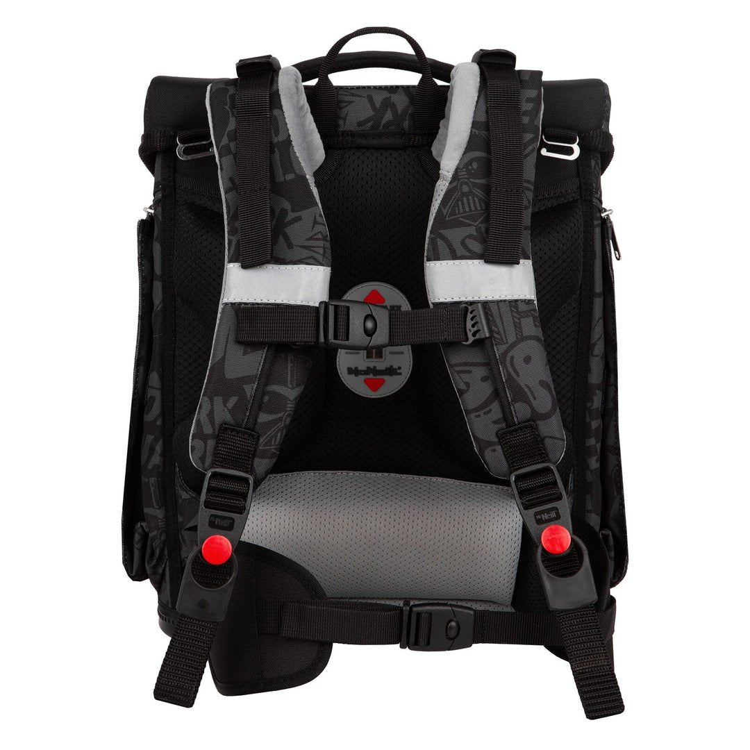 Mcneill Juego De Mochila Escolar Perfecto 5tlg Star Wars Darth-Vader