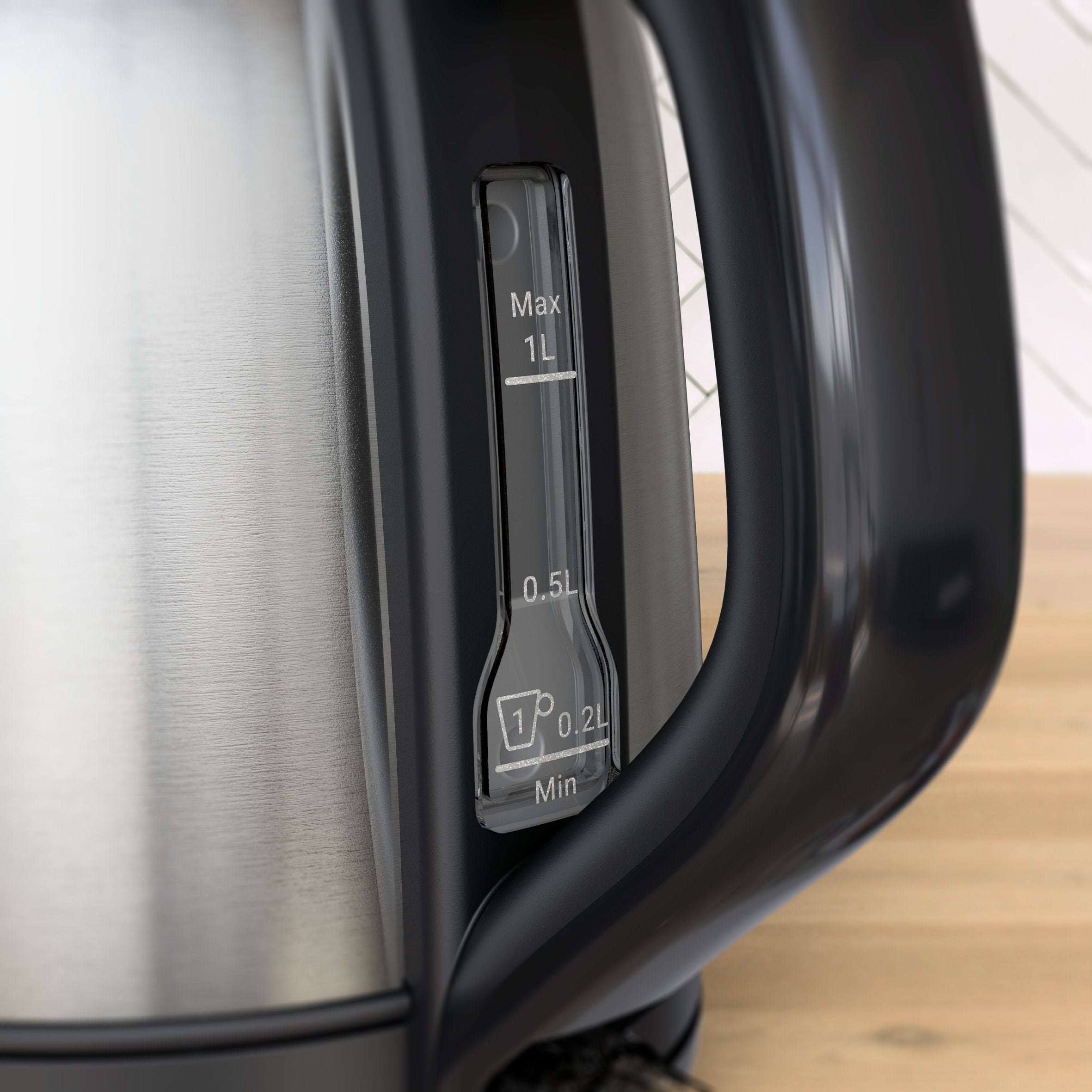 Tefal Ko5s2de Subito (Edelstahl/Negro, 2.400 Watt, 1 Liter) Ko5s2de