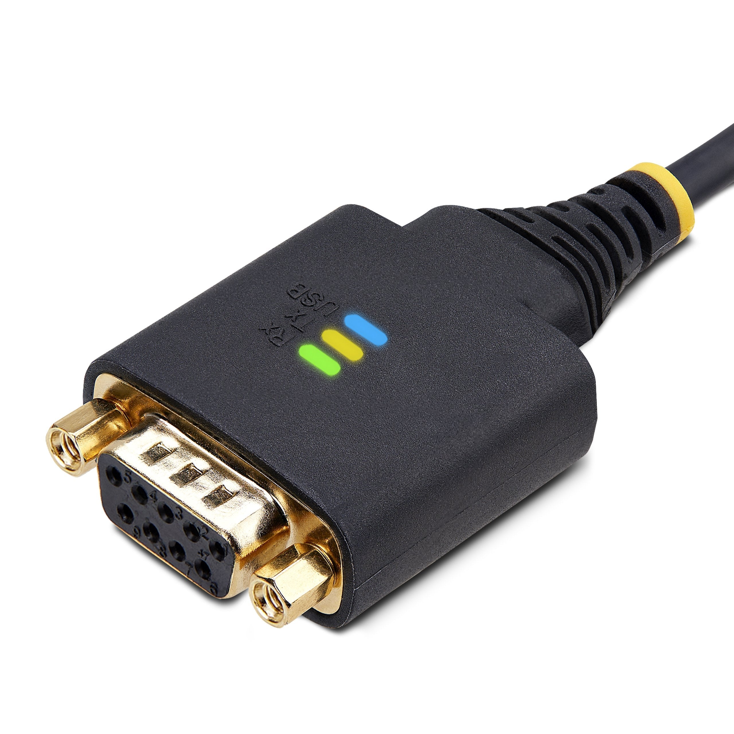 Startech.Com 6.6ft/2m Usb To Null Modem Serial Adaptador Cable, Ftdi, Rs232 - Cable Usb / Seriell - Usb Zu Db-9 - 2 M