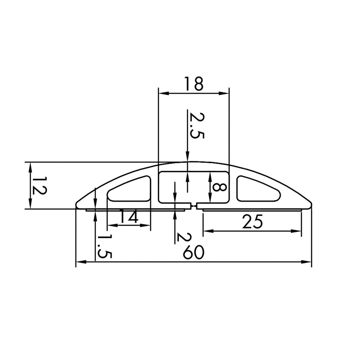 EAN 7630049626256 - ROLINE 19.08.3105 organizador de cables Universal Panel guíacables imagen 8
