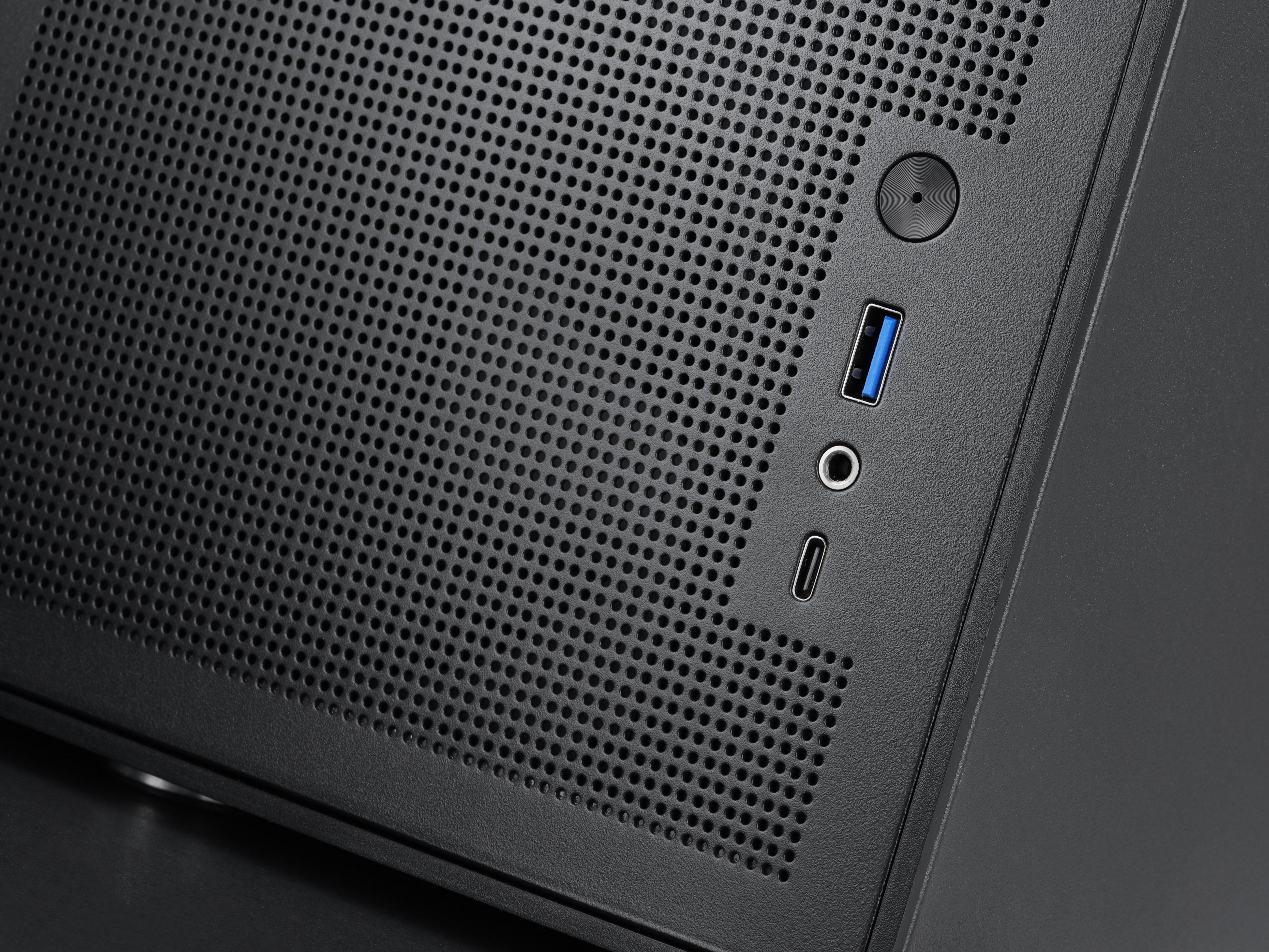 Caja Microatx Mars Gaming Mcxpro Mesh 360 Gpu 280-360mm 1x3.5 2x2.5 Negro Compatible Atx/Sfx