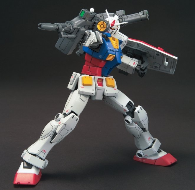 Bandai [026] Hg 1/144 Rx-78-02 Gundam (Gundam The Origin Ver.) Figura De Acción De Juguete