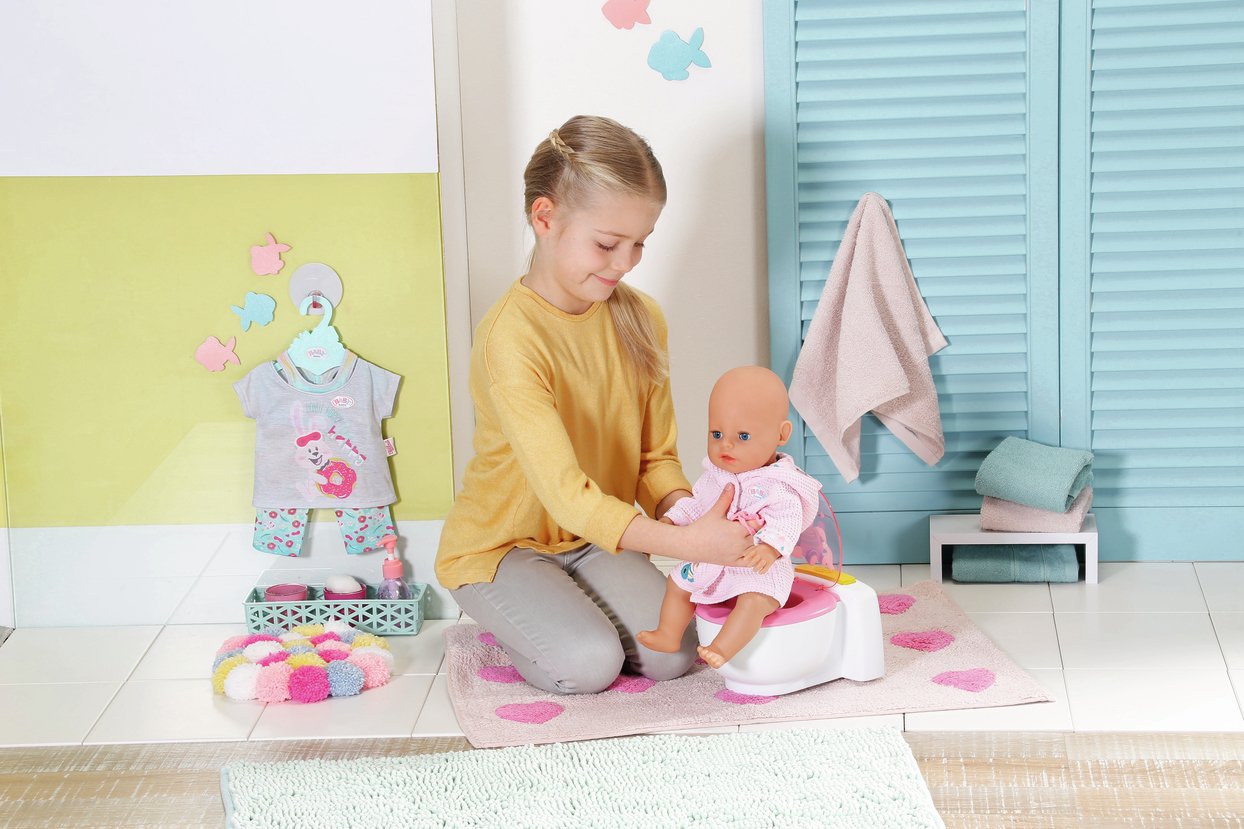 Zapf Creation Baby Born® Inodoro De Baño, Muebles Para Muñecas 828373