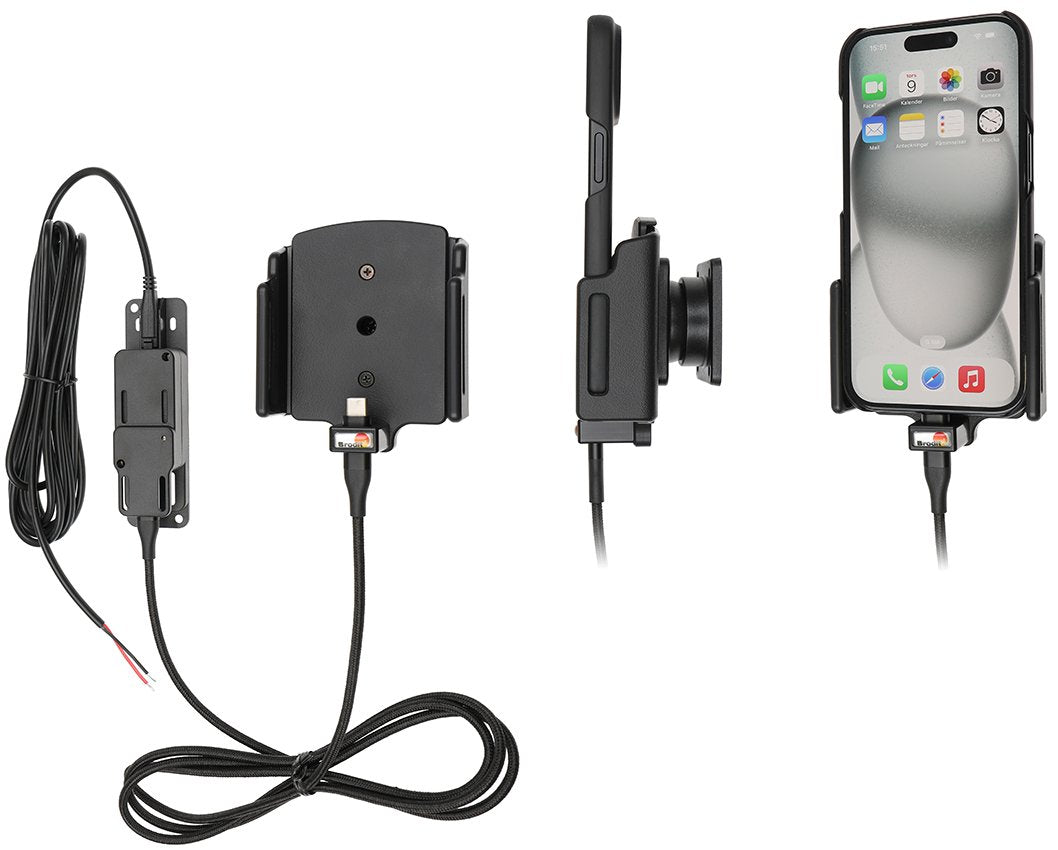 EAN 7320287273700 - Brodit 727370 soporte Soporte activo para teléfono móvil Teléfono móvil/smartphone Negro imagen 2