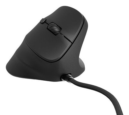 Raton Natec Crake 2 Pro Vertical 12.800 Dpi Optico Negro