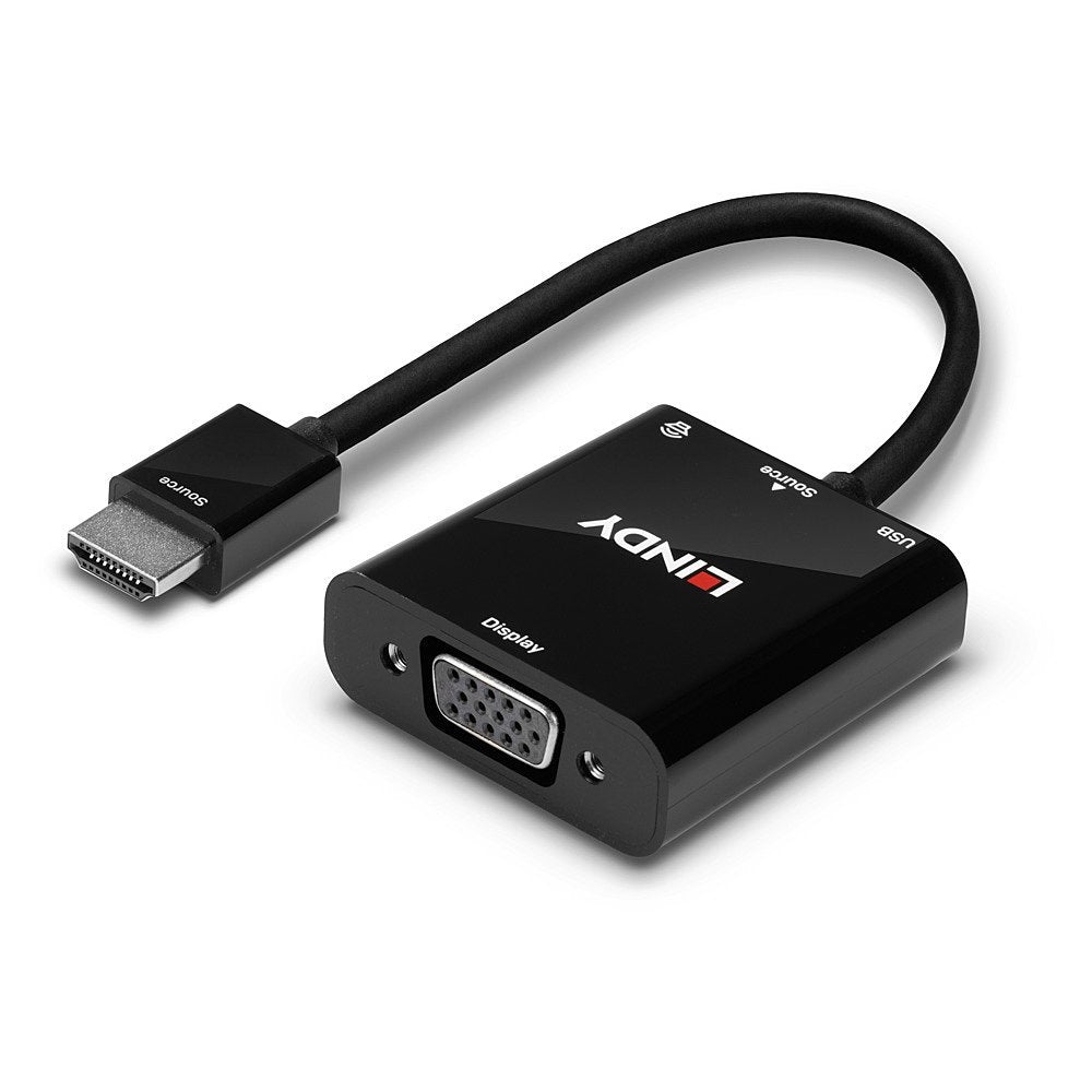 Lindy Conversor De Hdmi A Vga Con Audio