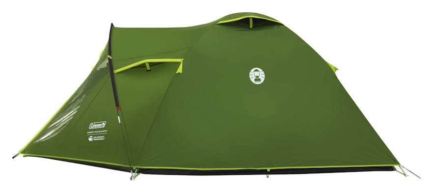 Tienda Domo Coleman Darwin 3 Plus Blackout Verde Oscuro/Verde Claro, Con Porche Tipo Túnel, Modelo 2025 2209416