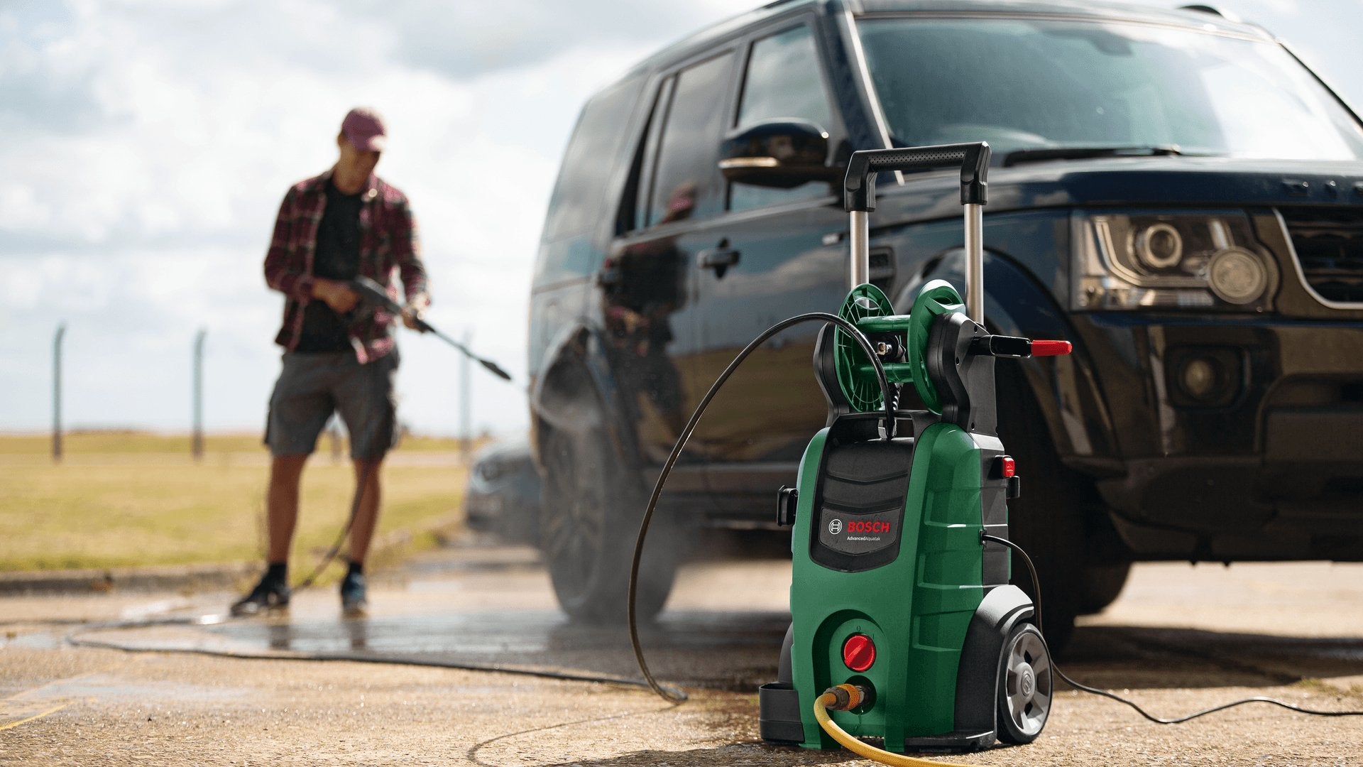 EAN 3165140852296 - Bosch AdvancedAquatak 160 Limpiadora de alta presión o Hidrolimpiadora Vertical Eléctrico 2600 W imagen 8