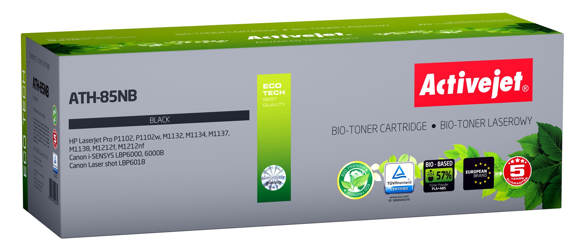 EAN 5901443120834 - Activejet ATH-85NB BIO cartucho de tóner 1 pieza(s) Compatible imagen 1
