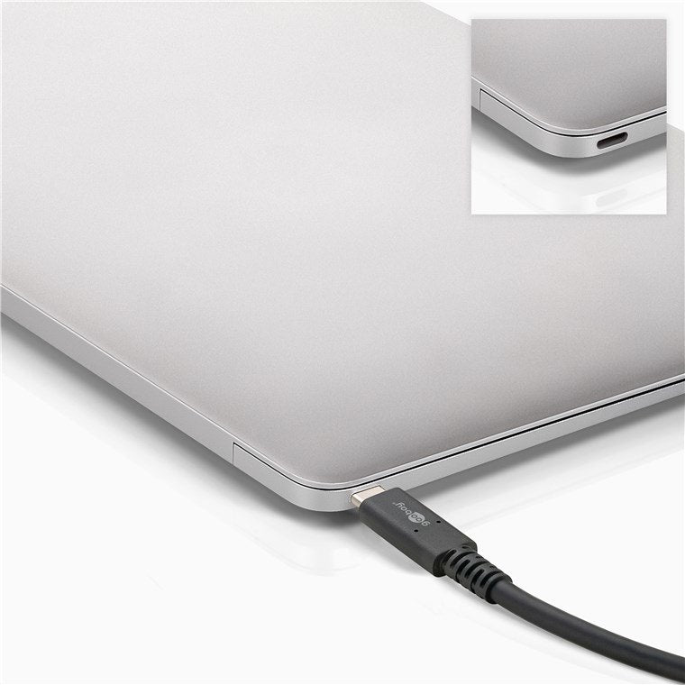 Goobay Usb4 Gen 3x2 Cable, Usb-C Stecker > Usb-C Stecker, Koaxialcable 60196