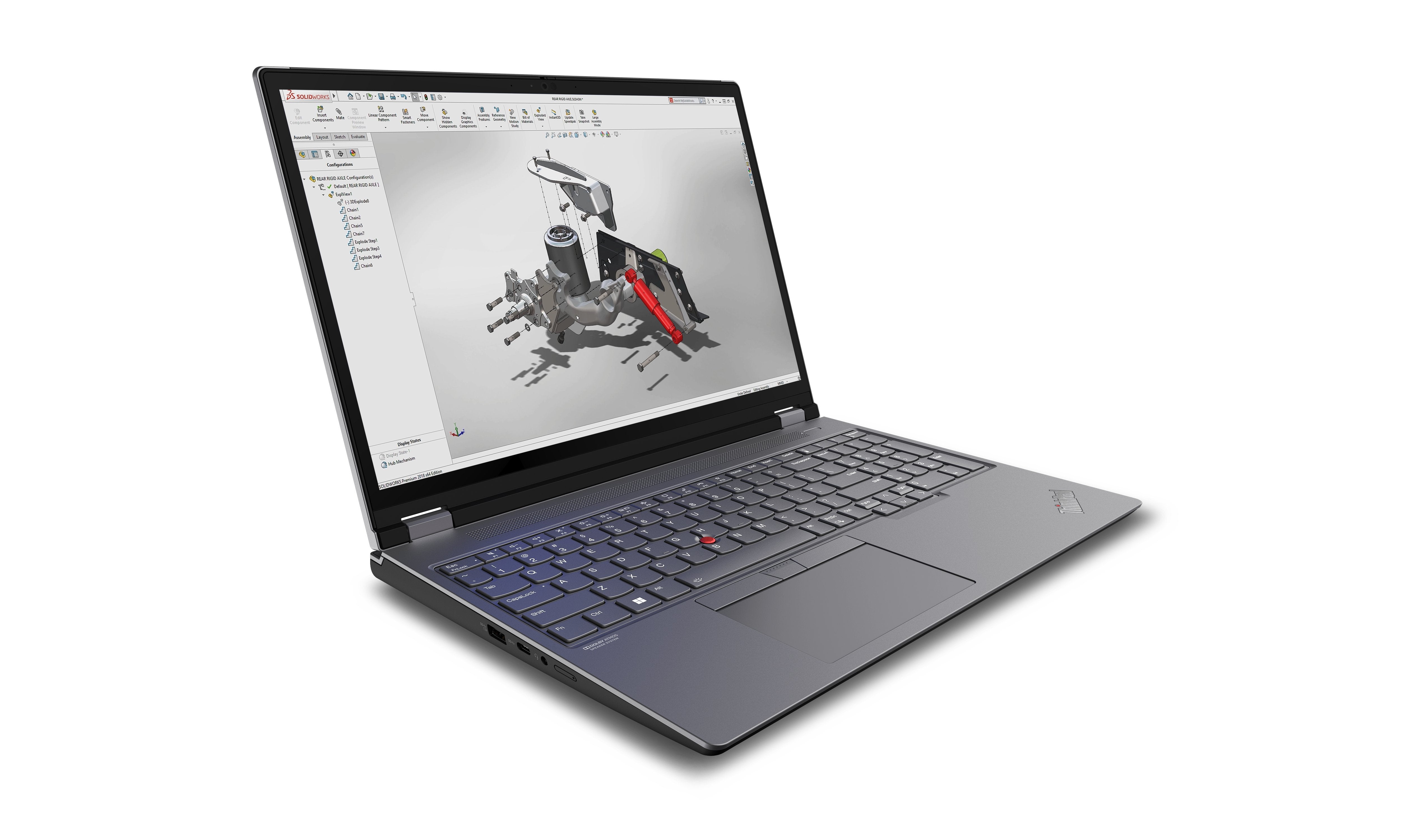 EAN 198155124563 - Lenovo ThinkPad P16 Gen 2 Intel® Core™ i7 i7-14700HX Estación de trabajo móvil 40,6 cm (16") WQXGA 64 GB D imagen 2