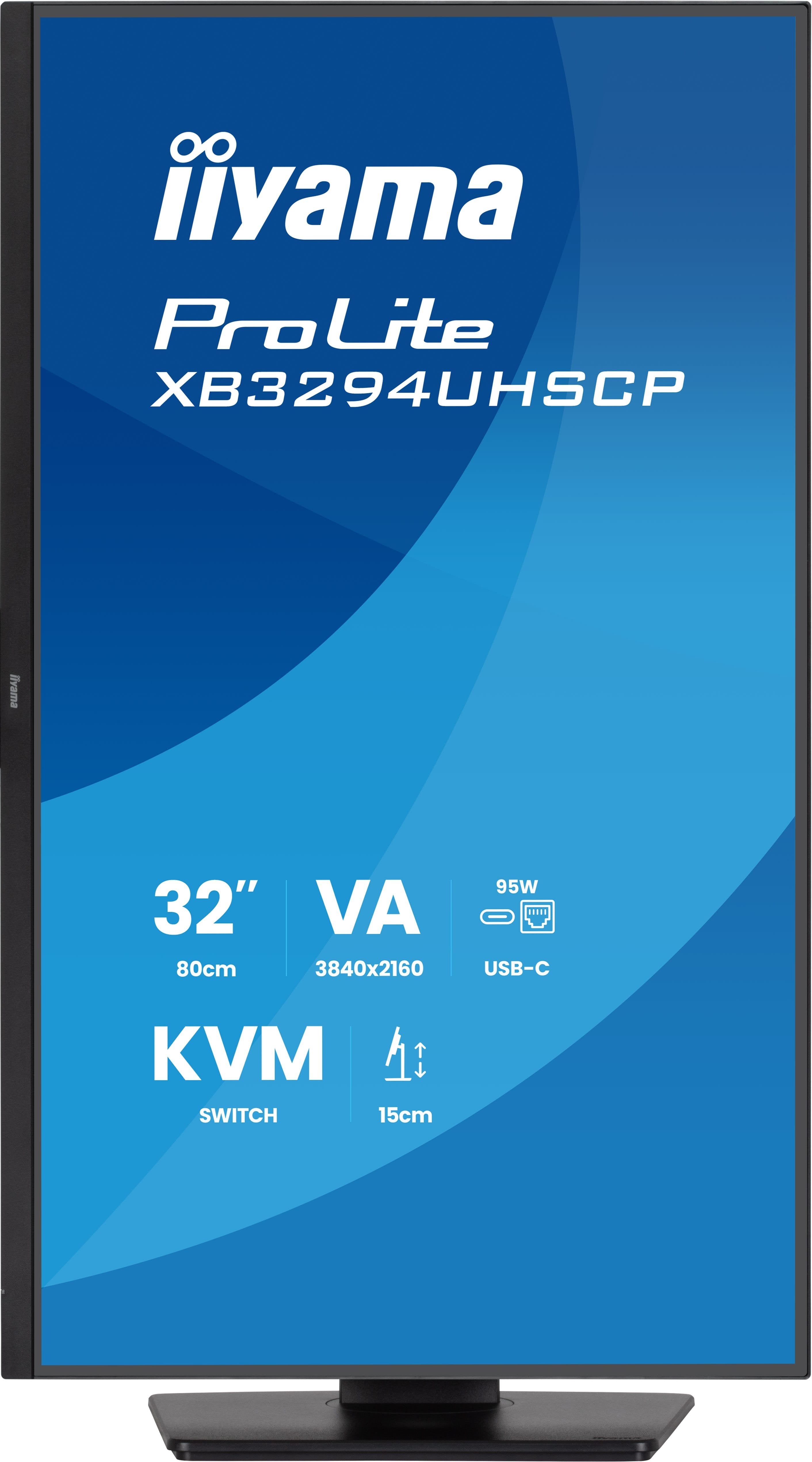 Iiyama 80,0cm 32" Xb3294uhscp-B1 16:9 2xhdmi+Dp+2xusb-C