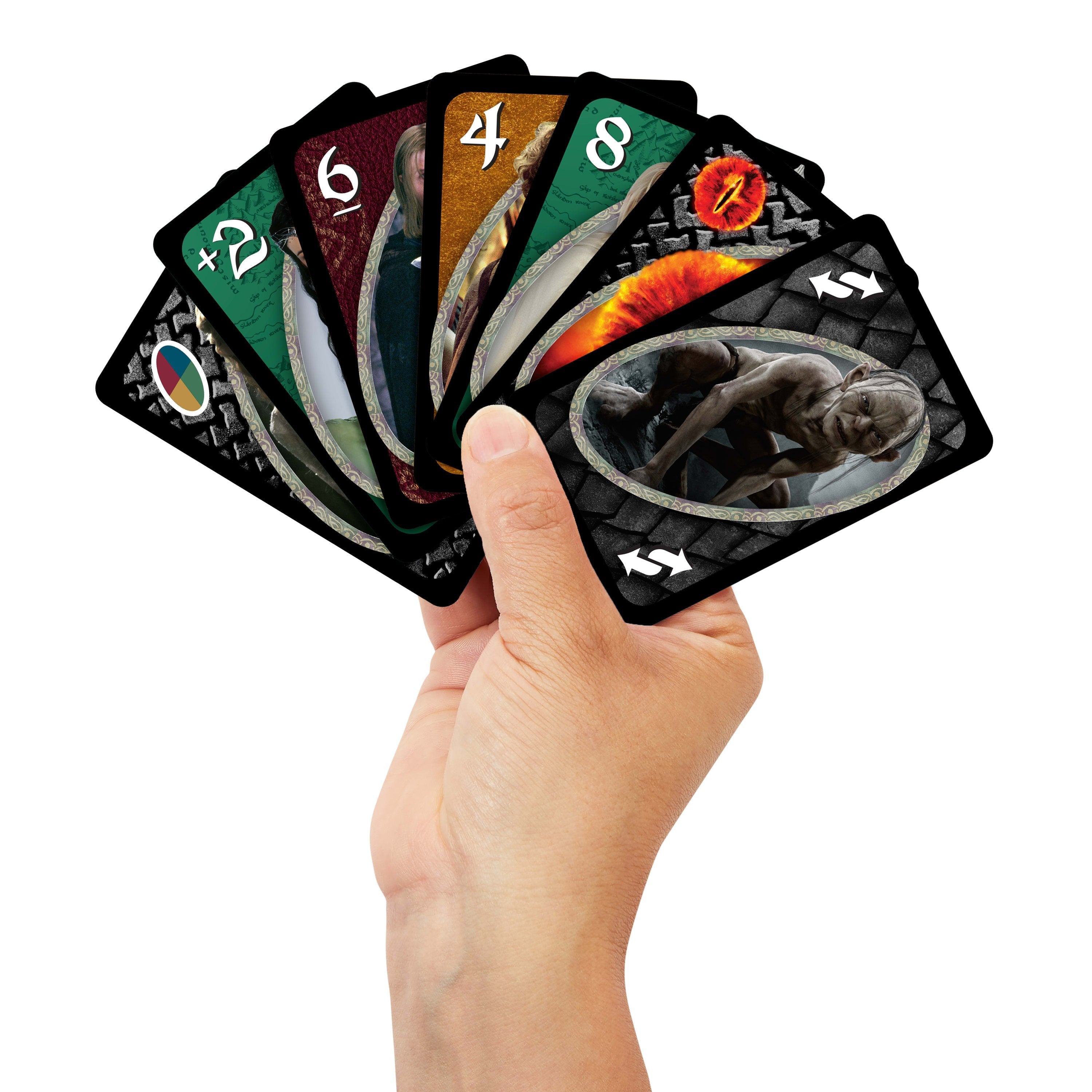 Juego Cartas Uno El Señor De Los Anillos