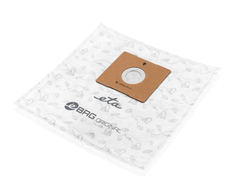 Bolsas Para Aspiradora Eta Original Eta960068000 Juego De Accesorios, 5 + Microfiltro 155x145 Mm Pza(S), Apto Para Todas Las Aspiradoras Con Bolsa Eta, Gallet Y Otras (Lista Adjunta)