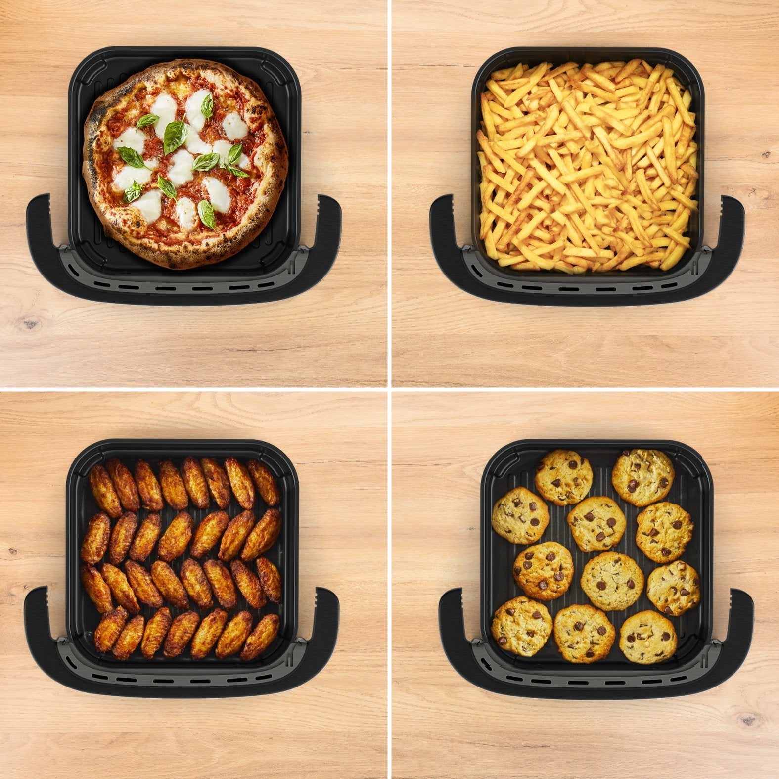 Freidora Tefal Easy Fry Xl Surface Fw4018e0  2200 W  Caliente Negro