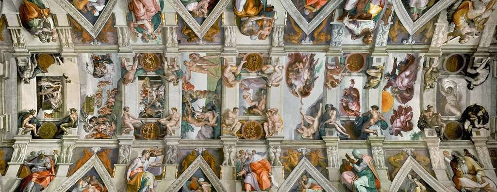 Capilla Sistina Panoram Puzzle 1000 Pz