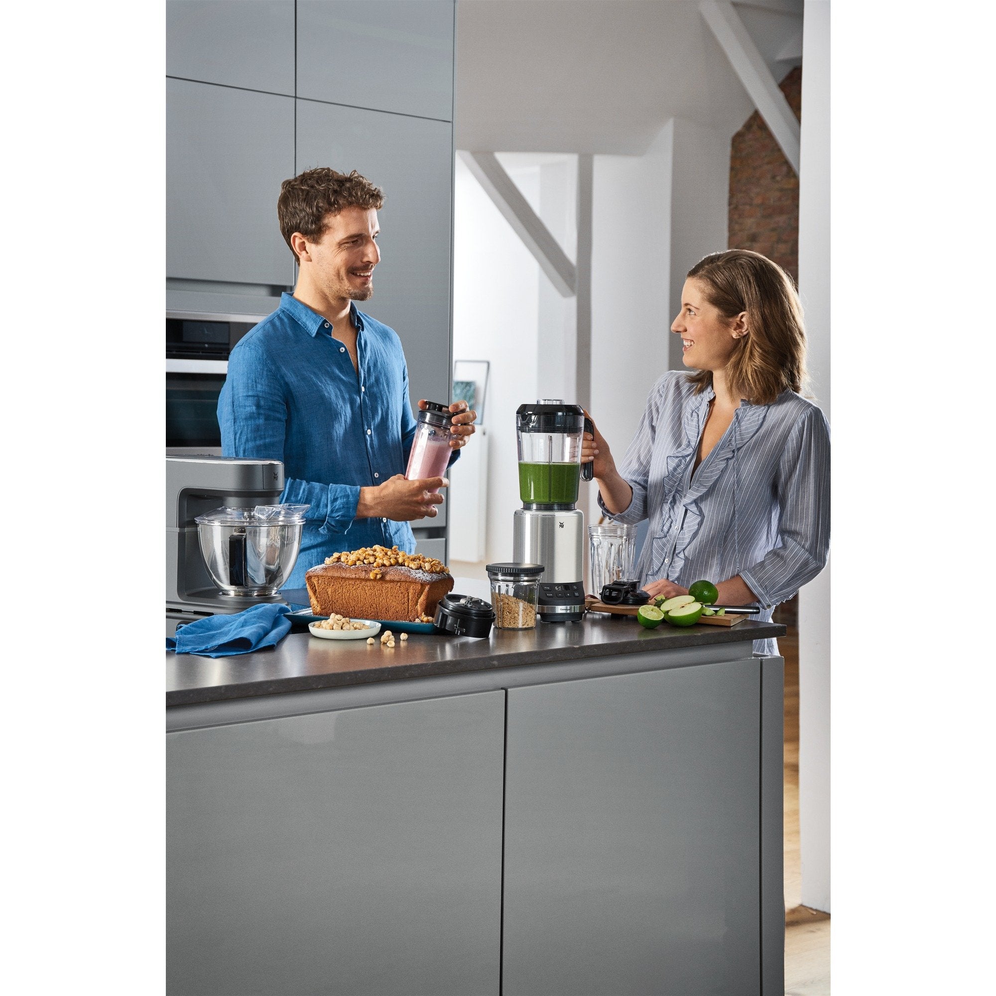 Licuadora Wmf Kult Pro 04.1653.0011, 1,2 L Batidora De Vaso Acero Inoxidable 1200 W