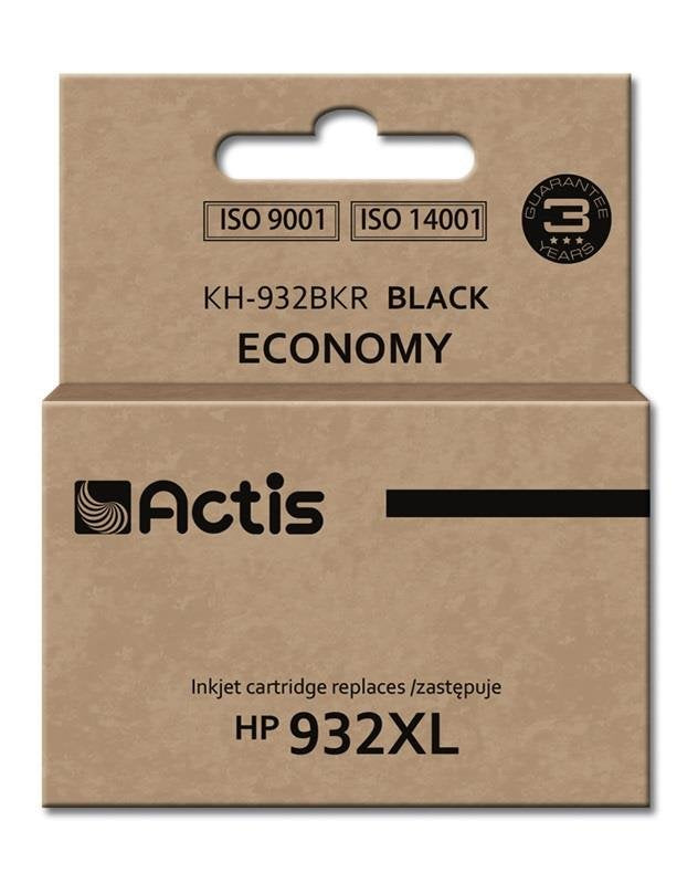 Tinta Actis Kh-932bkr (Reemplazo De Hp 932xl Cn053ae - Estándar - 30 Ml - Negra)