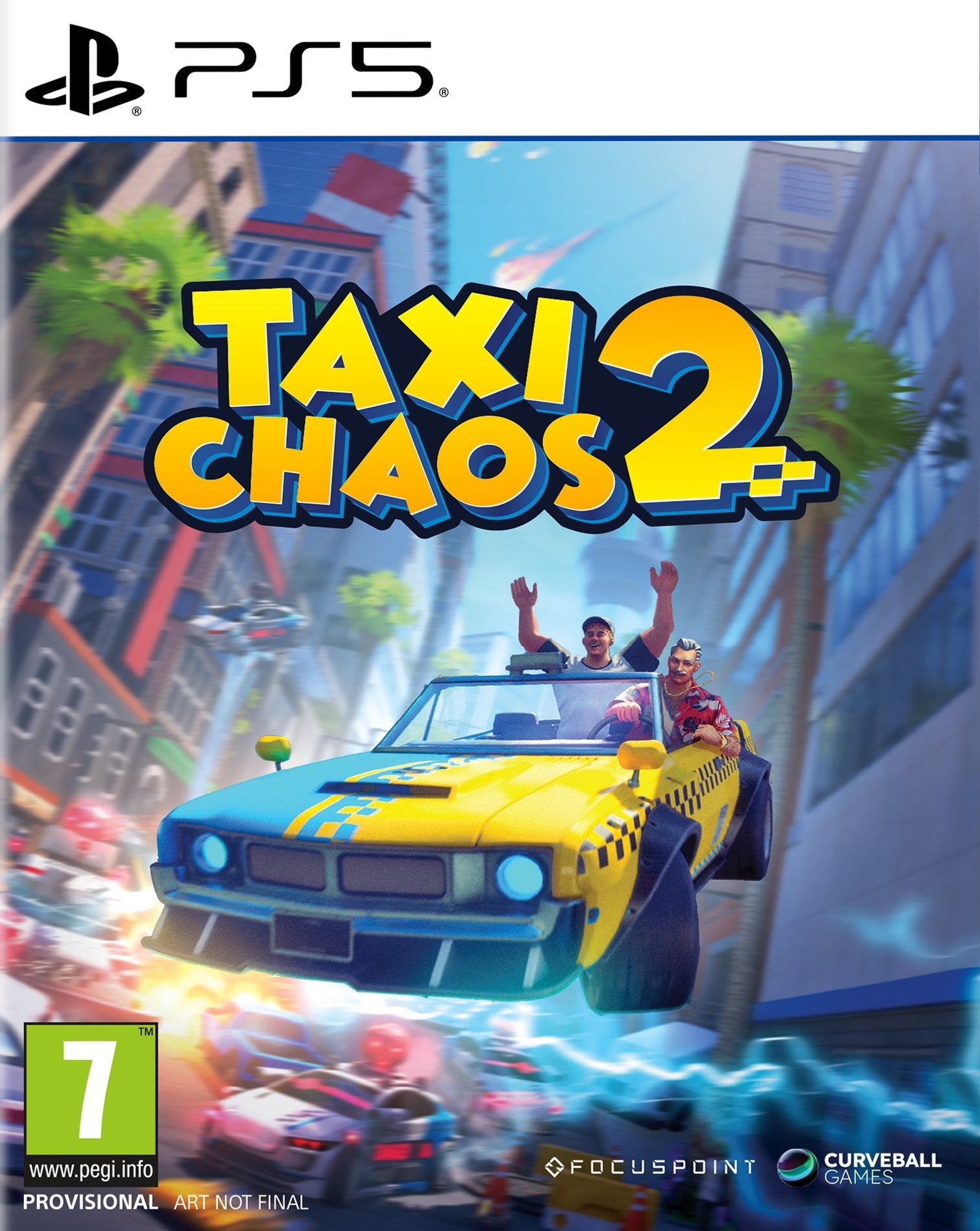 Juego Taxi Chaos 2 Playstation 5