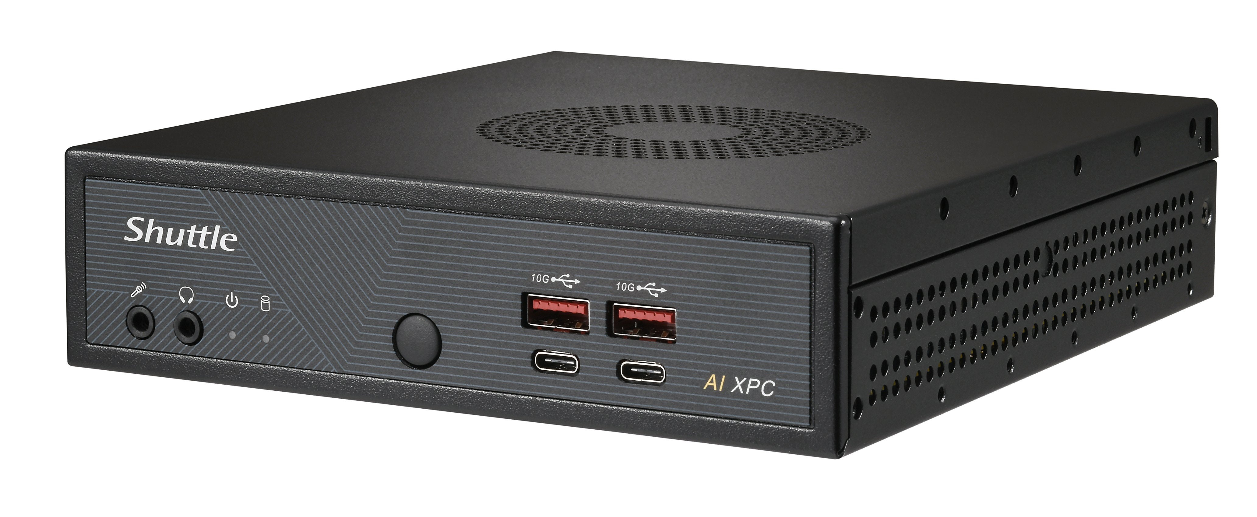 EAN 887993007311 - Shuttle Slim AI PC DN11H9 1,35 l tamaño PC Negro 185H Intel® SoC imagen 4