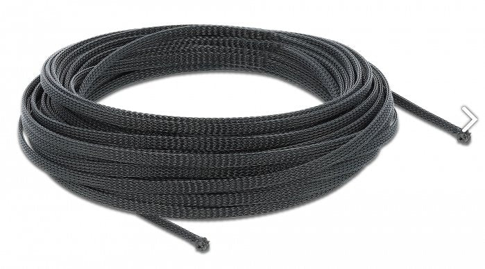 Delock Funda Trenzada 10 M X 3 Mm Negro
