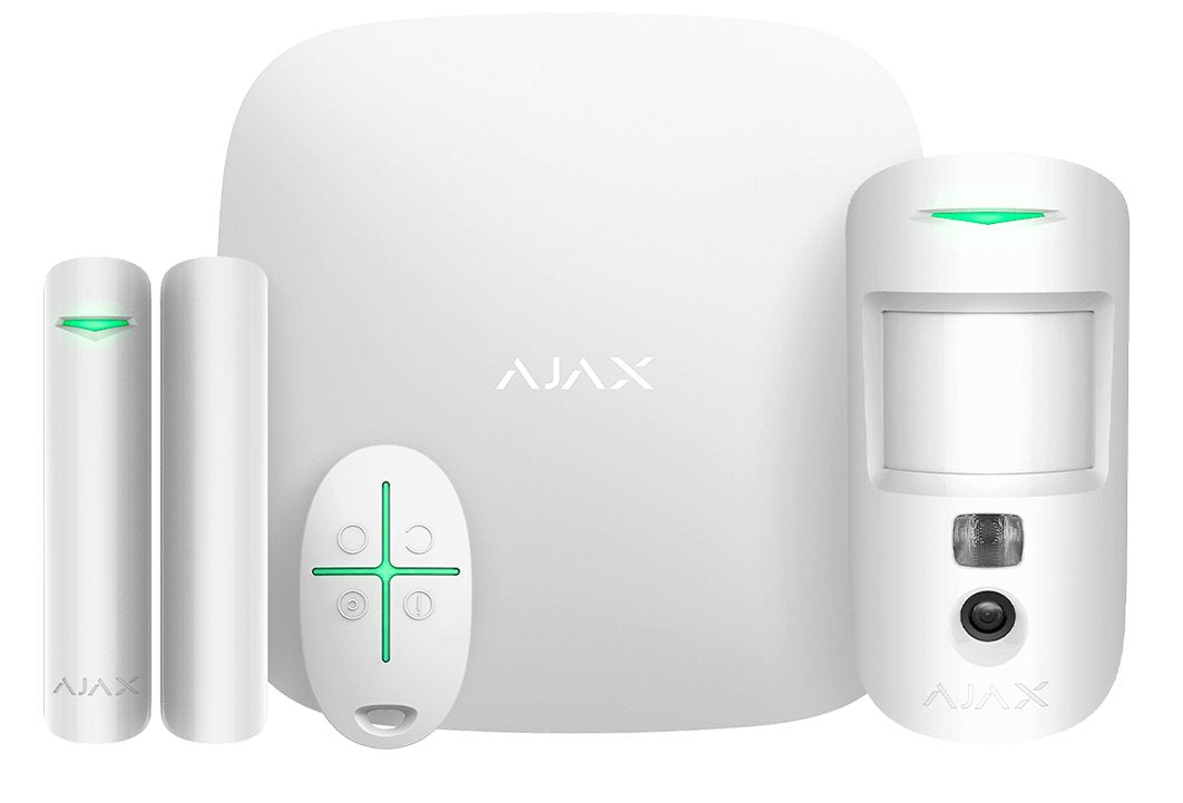 EAN 0810031990603 - Ajax StarterKit Cam sistema de seguridad inteligente para el hogar Jeweller (inalámbrico) imagen 1