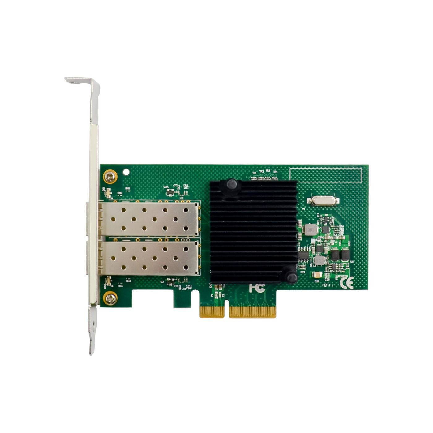 Network Card Pcie X4 I350-F2  Dual- 1gbe Sfp