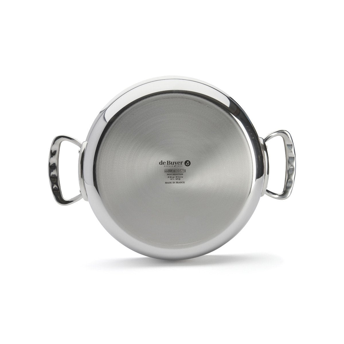 Cacerola De Buyer 3741.28  Alrededor Acero Inoxidable